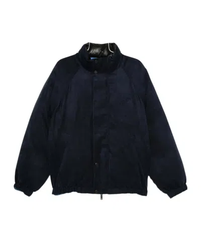 EMPORIO ARMANI LONG-SLEEVED COTTON JACKET