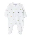 Emporio Armani Long-sleeved Jumpsuit In White
