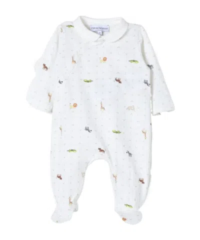 Emporio Armani Long-sleeved Jumpsuit In White