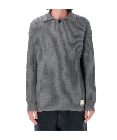 Emporio Armani Sweaters In Grey