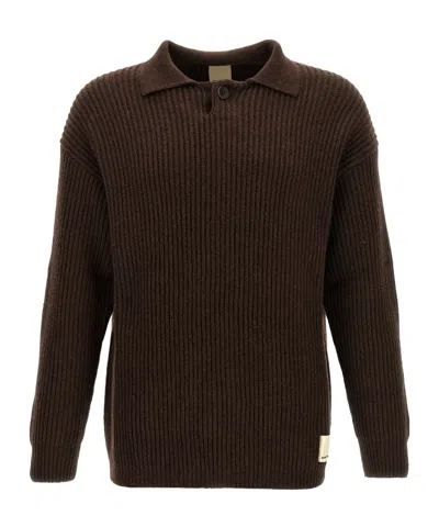 Emporio Armani Sweaters In Brown