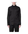 Emporio Armani Long-sleeved Shirt In Black