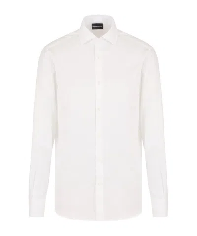 Emporio Armani Classic Shirt In White