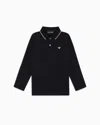 Emporio Armani Kids' Polo Shirts - Item 12593781 In Navy Blue