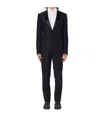 Emporio Armani Single-breasted Suit In Black
