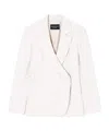 Emporio Armani Long-sleeved Suit Jacket In Neutral