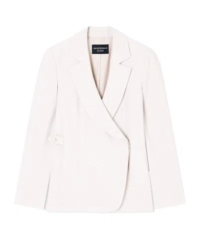 EMPORIO ARMANI LONG-SLEEVED SUIT JACKET