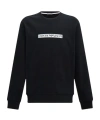 Emporio Armani Logo Crew Neck Sweatshirt In Black