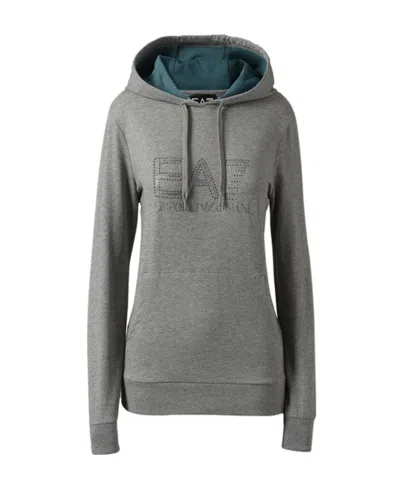 Emporio Armani Long-sleeved Sweater In Gray