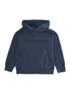 Emporio Armani Long-sleeved Sweatshirt In Blue