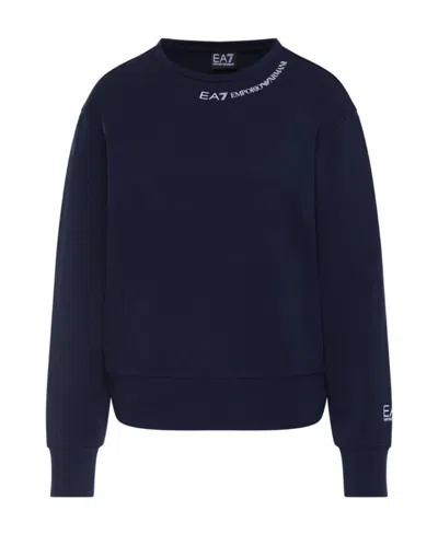 Emporio Armani Long Sleeved T-shirt In Black
