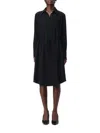 Emporio Armani Faux-wrap Drawstring Shirtdress