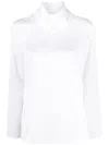 Emporio Armani Blouse In White Polyester Giorgio Armani