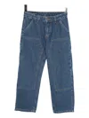 Emporio Armani Loose-fit Jeans In Blue