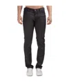 Emporio Armani Low-rise Jeans In Black
