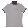 Emporio Armani Lyocell-blend Striped Polo Shirt