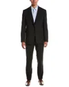 Emporio Armani G-line 2pc Wool Suit In Blue