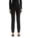 Emporio Armani Magic Slim Leg Pants In Black