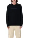 Emporio Armani Logo-print Sweater In 0999