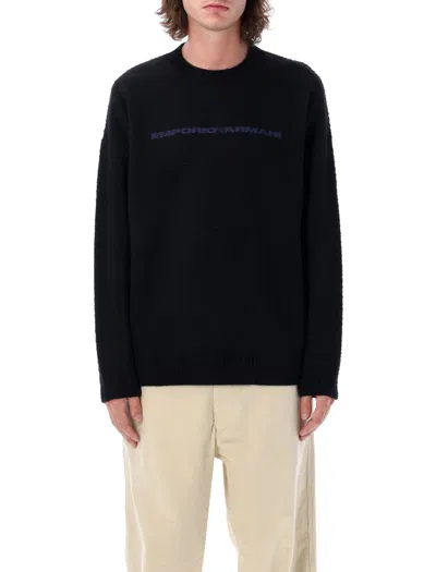 EMPORIO ARMANI EMPORIO ARMANI LOGO SWEATER