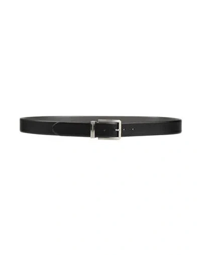 Emporio Armani Man Belt Black Size Onesize Calfskin