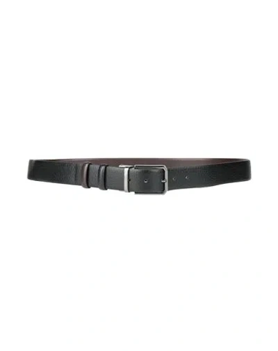 Emporio Armani Man Belt Black Size Onesize Cow Leather