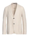 Emporio Armani Man Blazer Beige Size 38 Virgin Wool