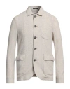 Emporio Armani Man Blazer Beige Size 50 Cotton, Polyester In Beige