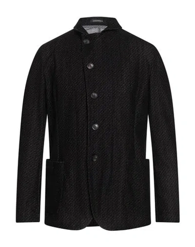 Emporio Armani Man Blazer Black Size 40 Polyester, Elastane, Polyamide