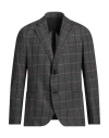 Emporio Armani Man Blazer Black Size 42 Virgin Wool In Black