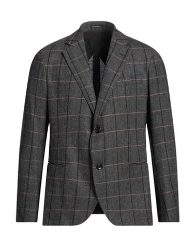 Emporio Armani Man Blazer Black Size 42 Virgin Wool