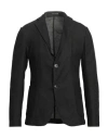 Emporio Armani Man Blazer Black Size 48 Polyester In Black