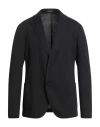 Emporio Armani Man Blazer Black Size 46 Polyester In Black