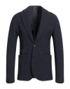 Emporio Armani Man Blazer Blue Size 36 Viscose, Polyamide, Cotton, Elastane In Blue