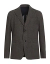 Emporio Armani Man Blazer Brown Size 44 Virgin Wool, Silk
