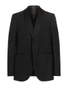 Emporio Armani Man Blazer Burgundy Size 46 Virgin Wool, Elastane In Red