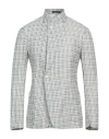 Emporio Armani Man Blazer Light Grey Size 38 Wool, Polyester, Silk In Grey