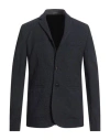 Emporio Armani Man Blazer Midnight Blue Size 42 Virgin Wool, Elastane In Blue
