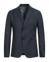 Emporio Armani Man Blazer Midnight Blue Size 46 Virgin Wool