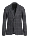 Emporio Armani Man Blazer Navy Blue Size 42 Virgin Wool