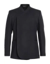 Emporio Armani Man Blazer Navy Size 48 Virgin Wool In Blue