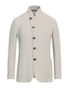 Emporio Armani Man Blazer Sand Size 40 Viscose, Virgin Wool, Polyamide, Elastane In Beige