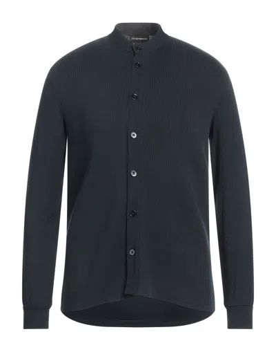 Emporio Armani Cardigans In Blue
