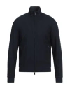 EMPORIO ARMANI EMPORIO ARMANI MAN CARDIGAN NAVY BLUE SIZE 46 POLYESTER