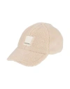 Emporio Armani Man Hat Beige Size L Polyester In Beige