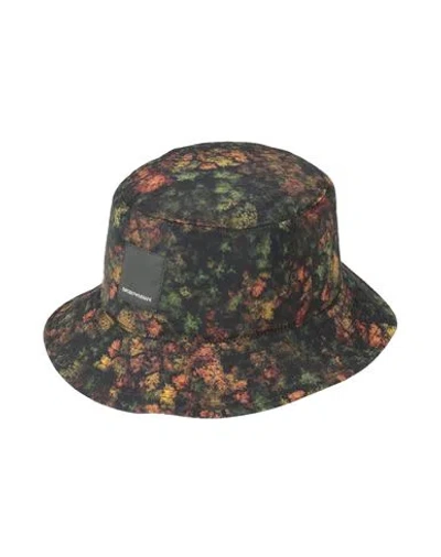 Emporio Armani Man Hat Dark Green Size 7 ¼ Polyamide