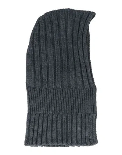 Emporio Armani Man Hat Grey Size M Virgin Wool, Acrylic