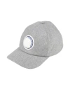 Emporio Armani Man Hat Grey Size L Wool, Polyamide In Gray