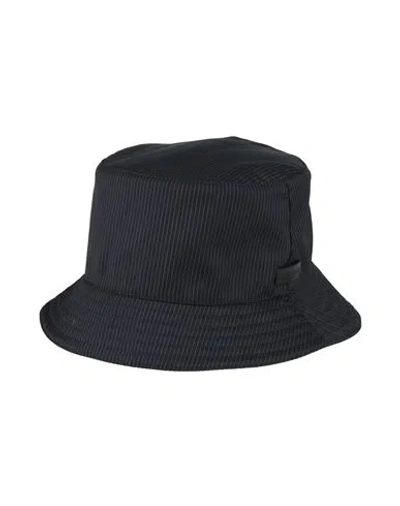 Emporio Armani Man Hat Midnight Blue Size 7 ¼ Virgin Wool
