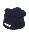 Emporio Armani Man Hat Midnight Blue Size L Wool In Blue